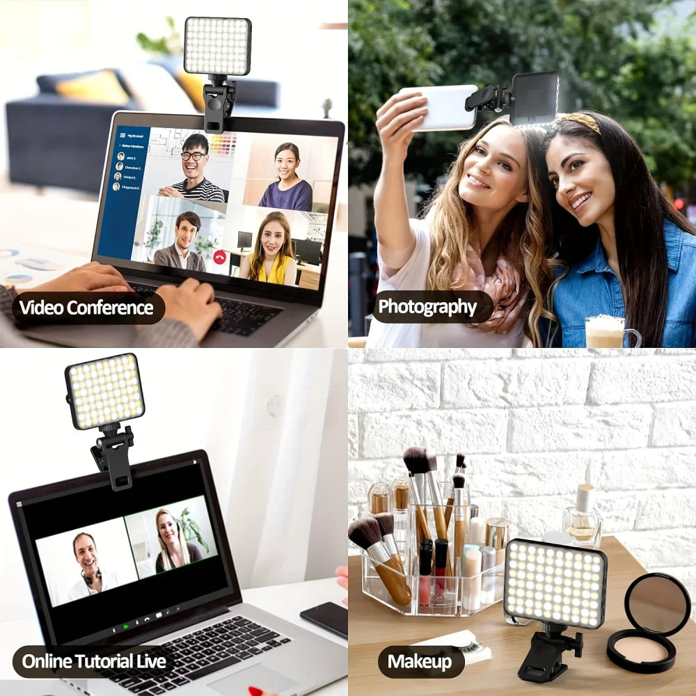 Rechargeable Magnetic Selfie Light